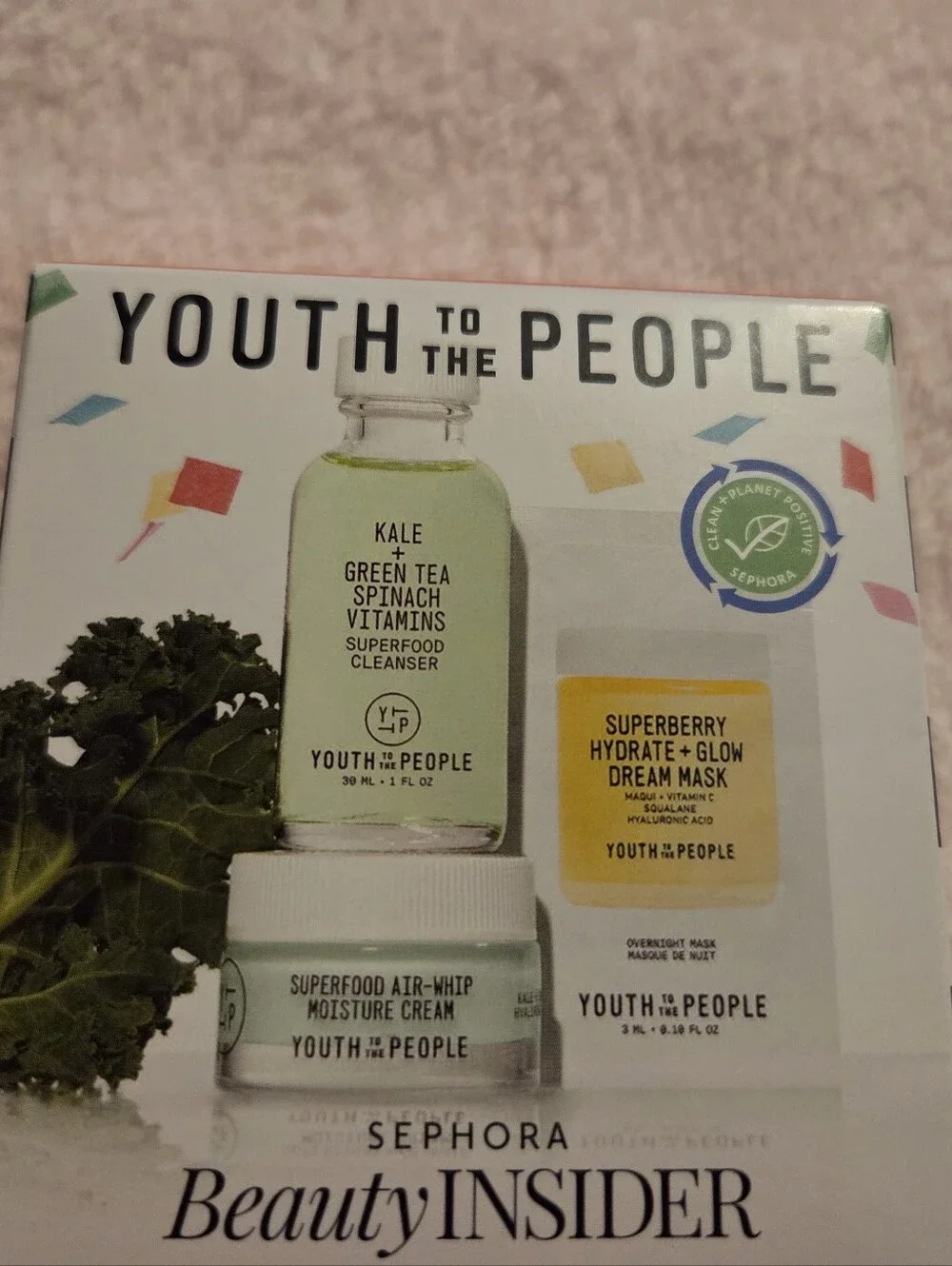 Youth To The People Sephora Beauty Insider set
